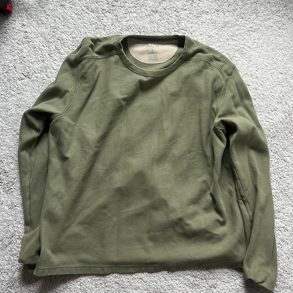 Vintage Green Sweatshirt, L
